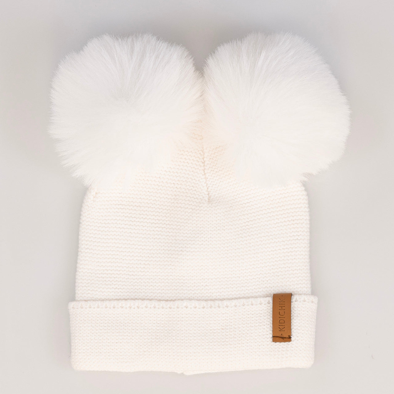 Kidichic Double Fur Pom-Pom Hat - Kidichic