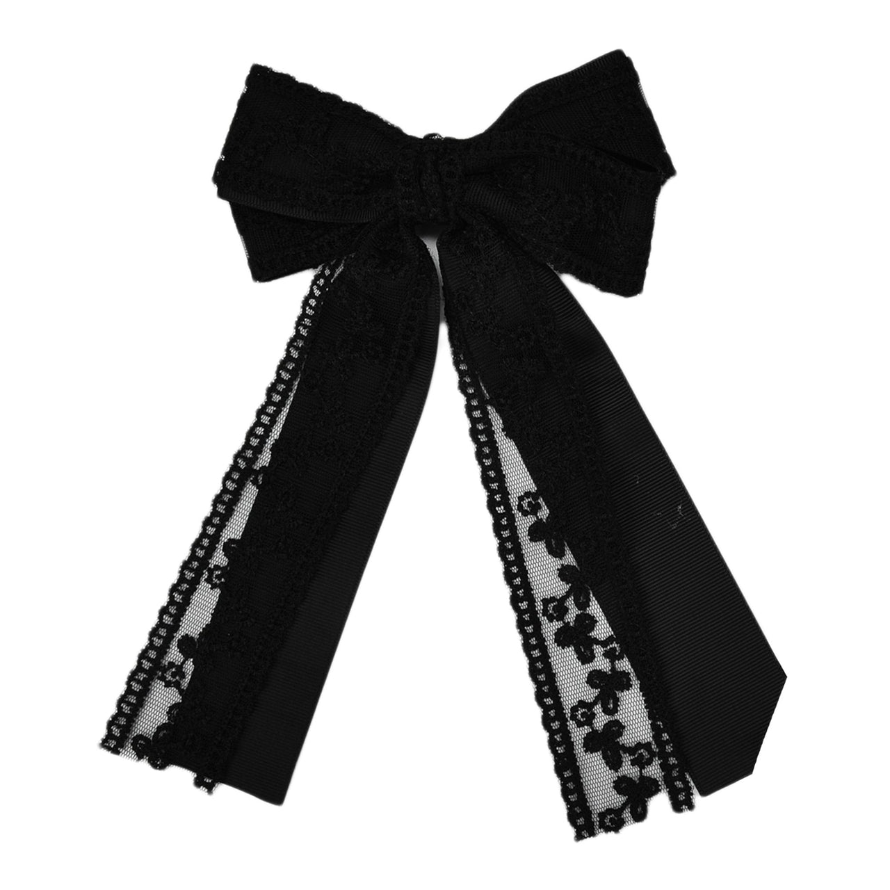 Lace Bow Clip - Kidichic