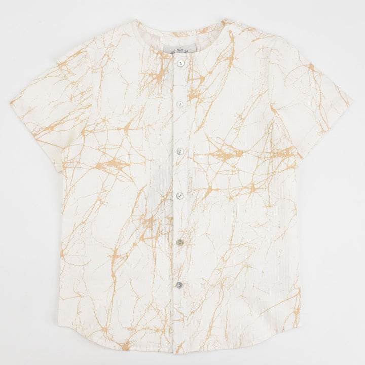 Marble Print Shirt - Kidichic