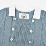 Melange Baby Knit Collar Set - Kidichic