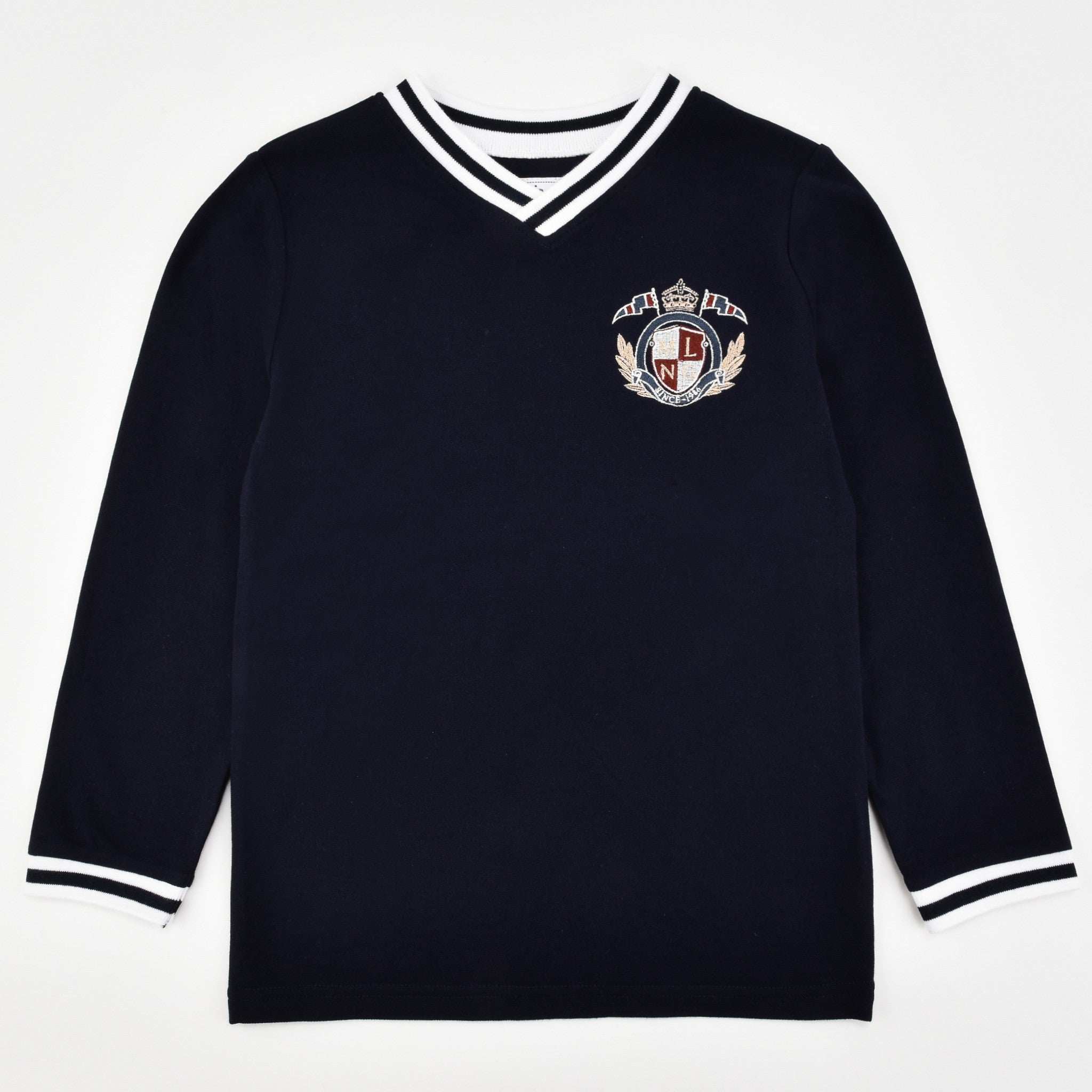 Melange Boys LS Logo Shirt Kidichic melange-boys-ls-logo-shirt-kidichic