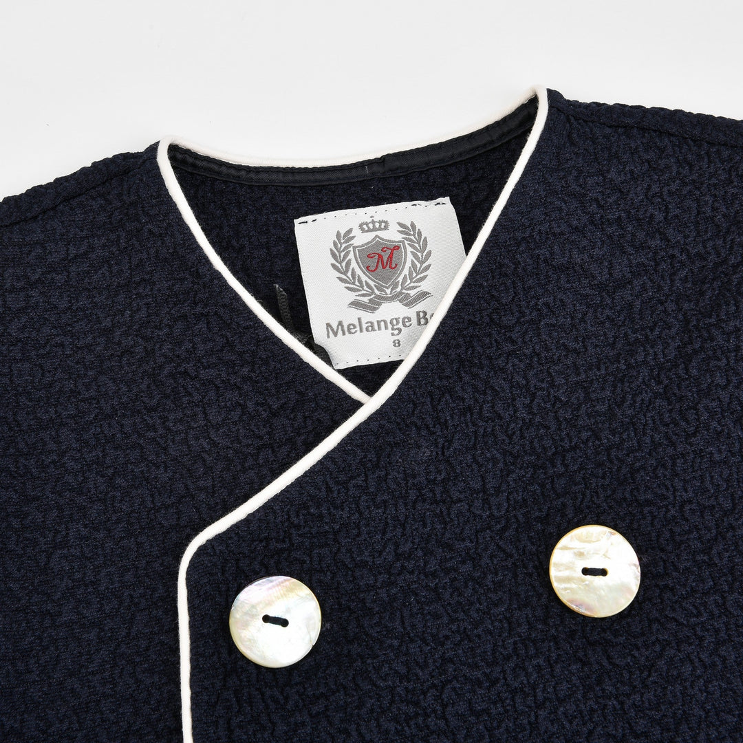 Melange Button Shirt - Kidichic