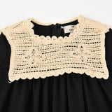 Melange Crochet Robe - Kidichic