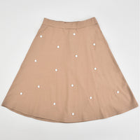 Thumbnail for Melange Dots Girls Skirt - Kidichic