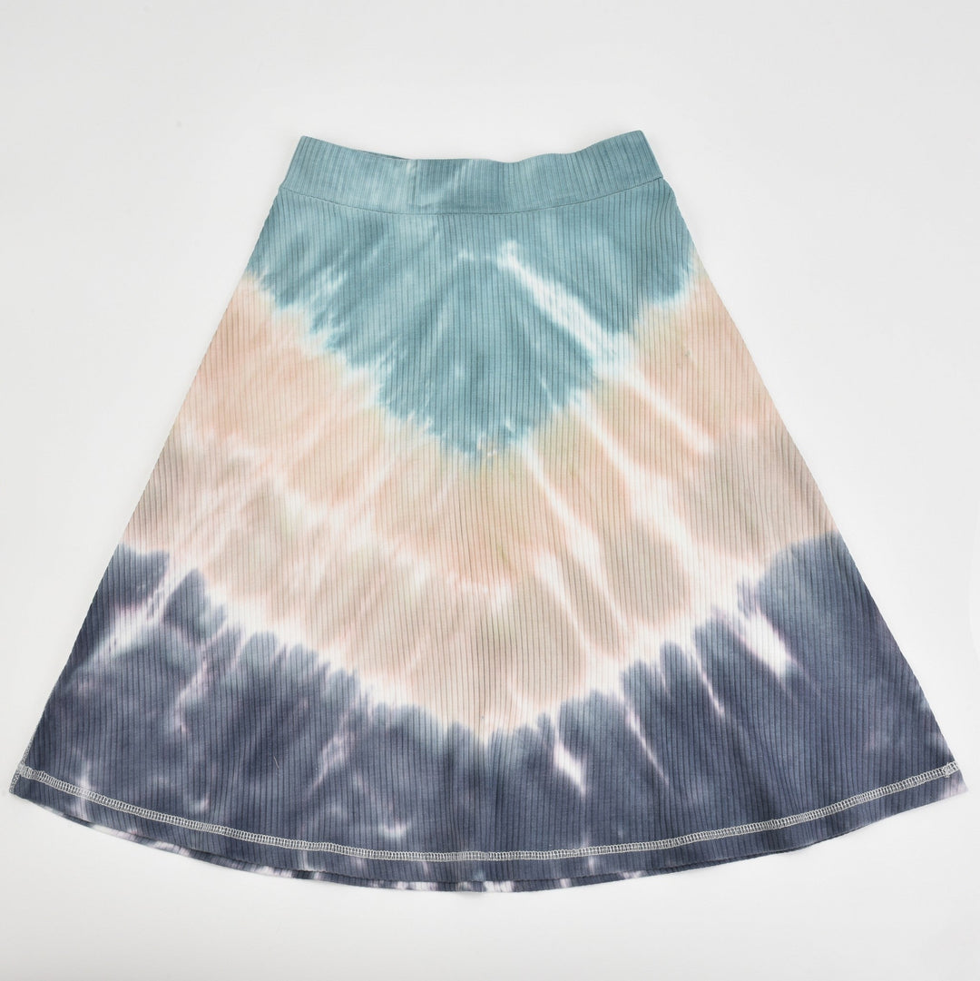 Melange Sunburst Dye Skirt - Kidichic