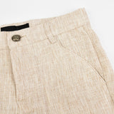 Melange Texture Shorts - Kidichic