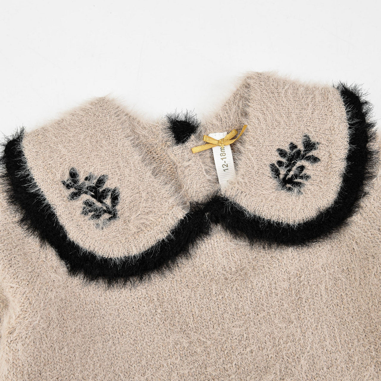 Mohair Baby Flower Sweater - Kidichic