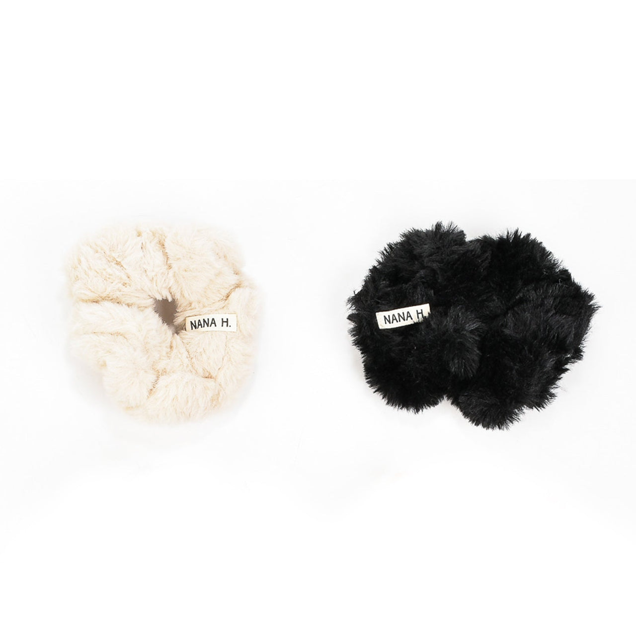 Nana 2PK Fur Scrunchie - Kidichic