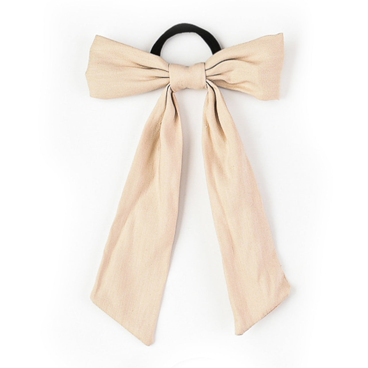 Nana Linen Rubber Bow - Kidichic