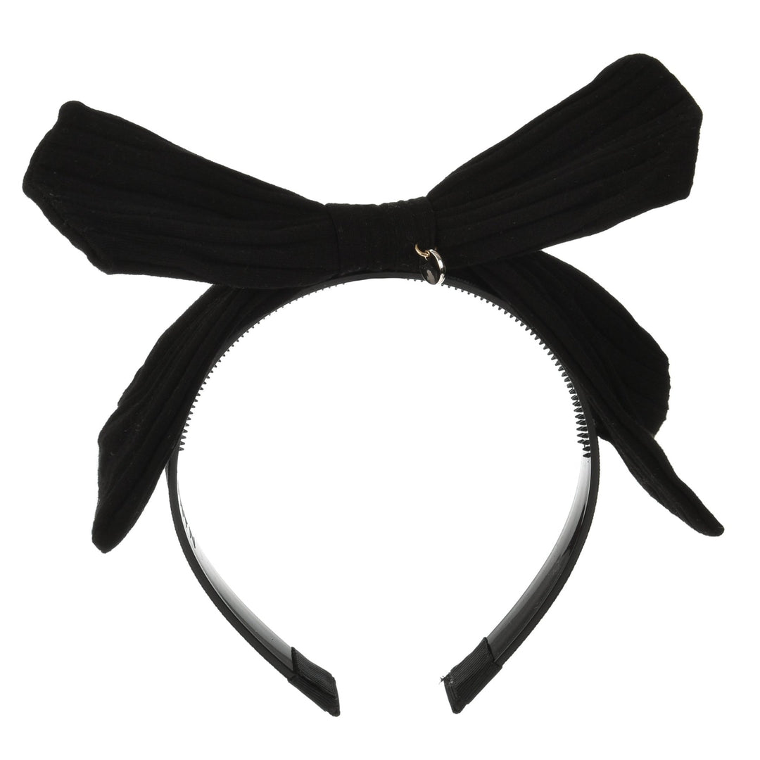 Nana Ribbed Bow Headband - Kidichic