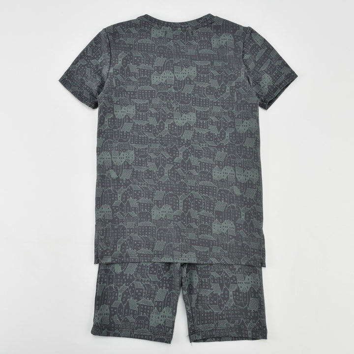 Print Pajamas Short Set - Kidichic