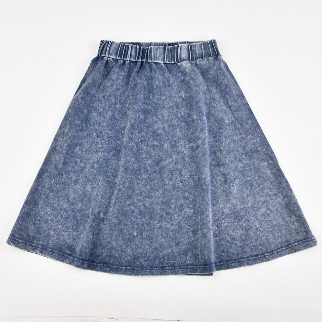 Stonewash Flared Skirt - Kidichic