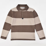 Striped LS Polo Shirt - Kidichic