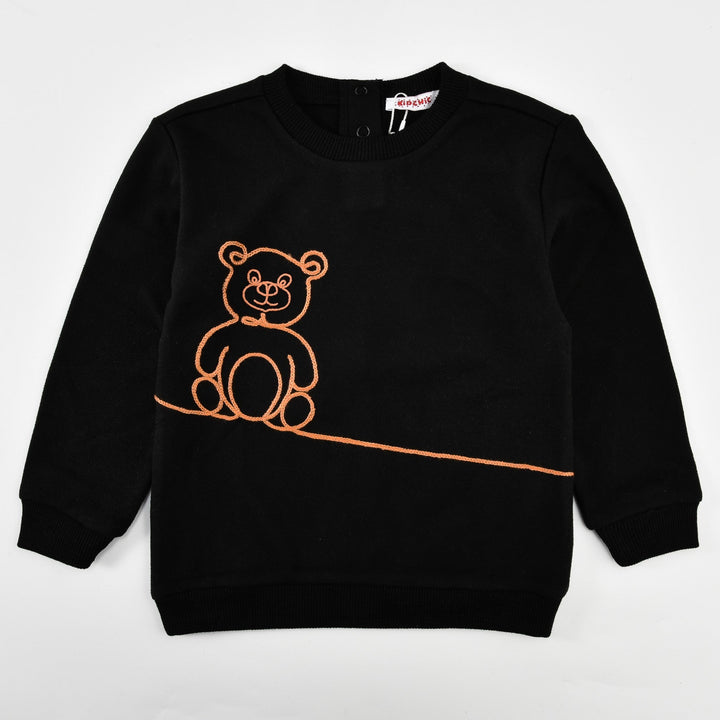 Teddy on the Line Baby Top - Kidichic