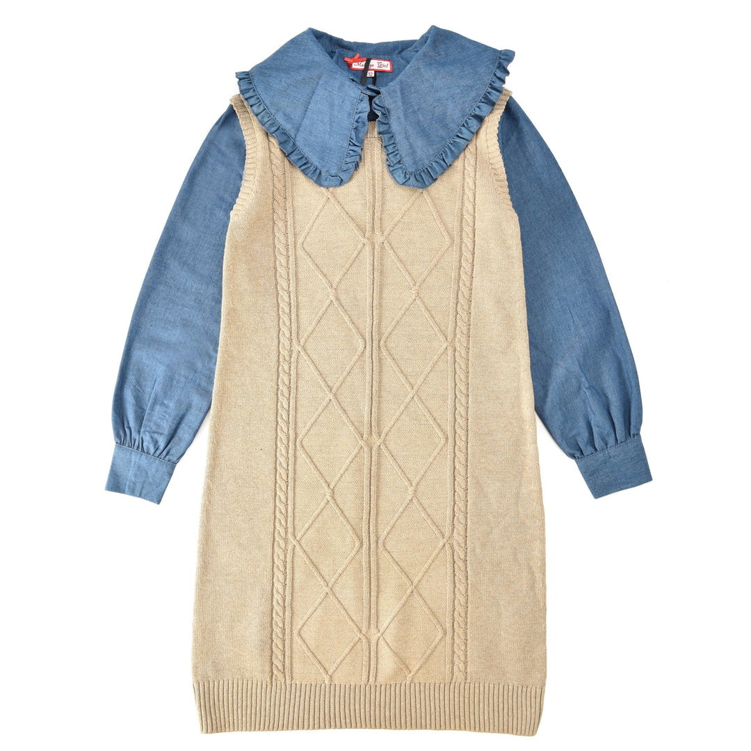 Tencel Sweater Dress - Kidichic