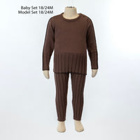 Thumbnail for Wide Rib Stitched Baby Set - Kidichic